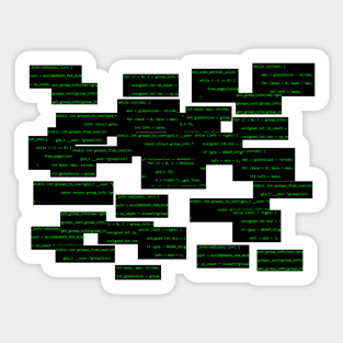 GreenCodev2.1 Sticker